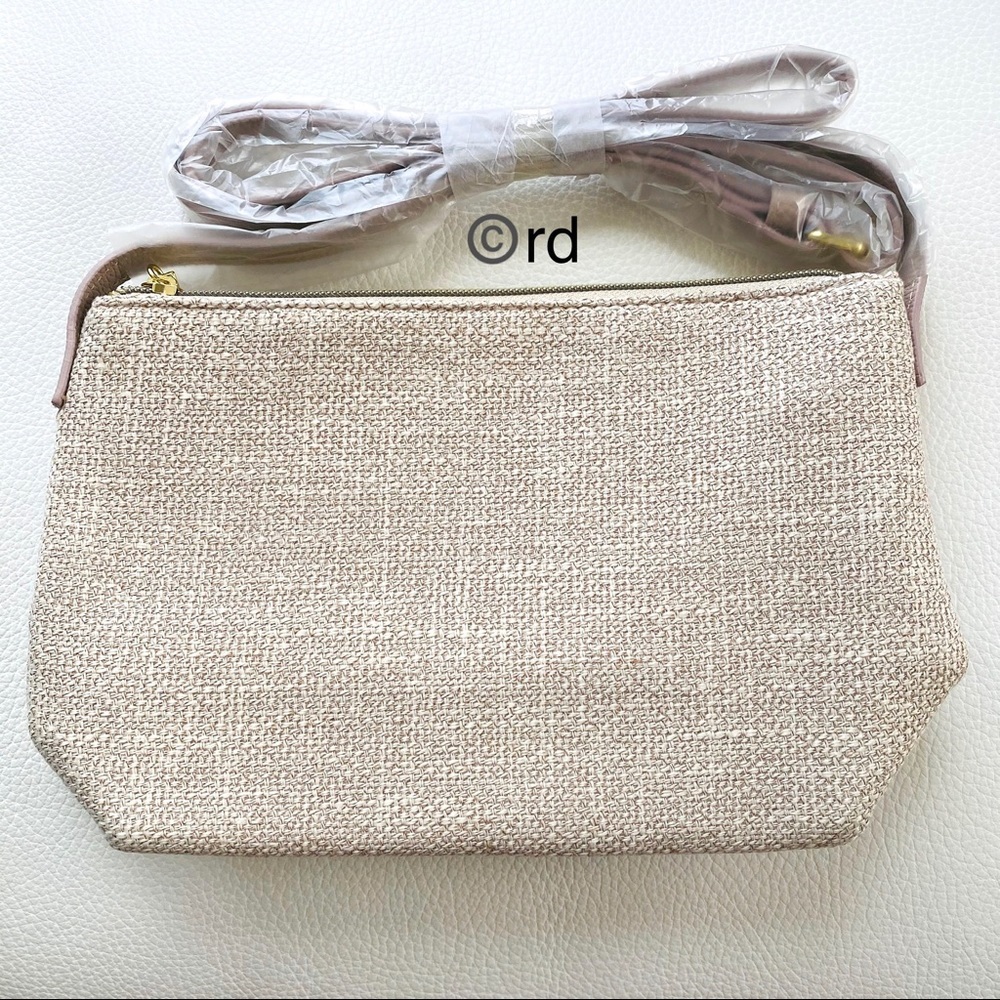 Lancome New Cream Tan Crossbody Bag - Picture 2 of 6